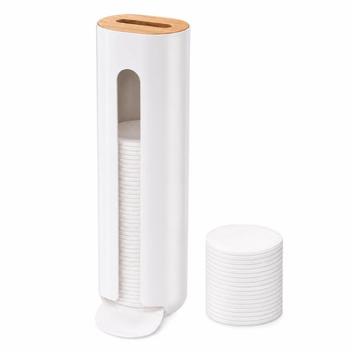 Wattepadspender wandmontage - wattepadspender,