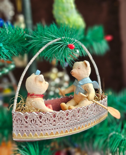 Weihnachtsschmuck aus watte - weihnachtsschmuck,