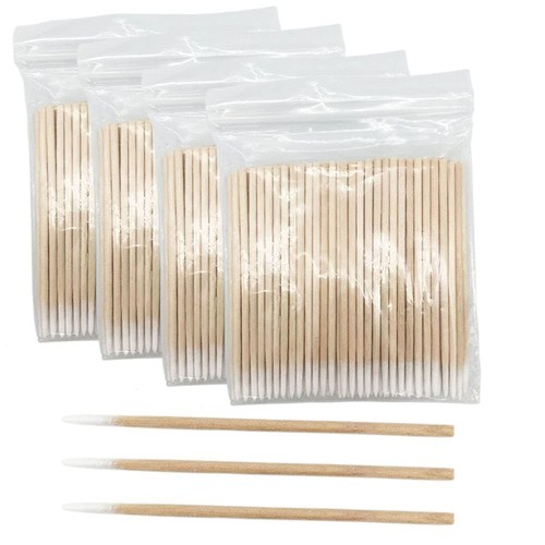 Wattestäbchen holz 7cm - wattestäbchen, spitz