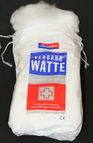 Rauscher verbandwatte 250g - verbandwatte,