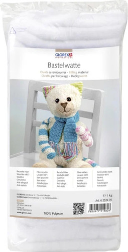 Hobby time bastelwatte weiß - time, 1