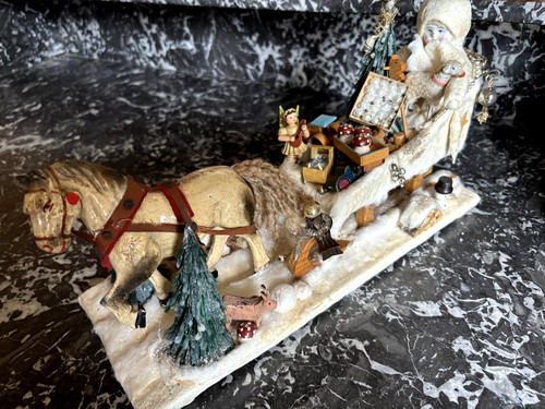 Antiker schlitten - antiker,